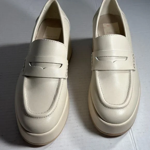 Dolce Vita Cream Loafers - Picture 6 of 16